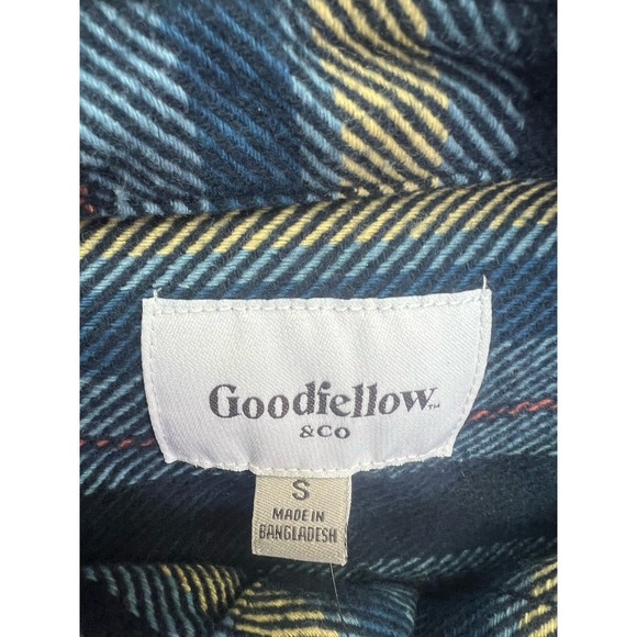 NWT Goodfellow & Co Mens Heavyweight Standard Fit Flannel Shirt Jacket Size S - Picture 2 of 5